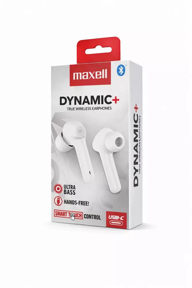 Słuchawki Maxell MLA TWS Dynamic+ WHITE 