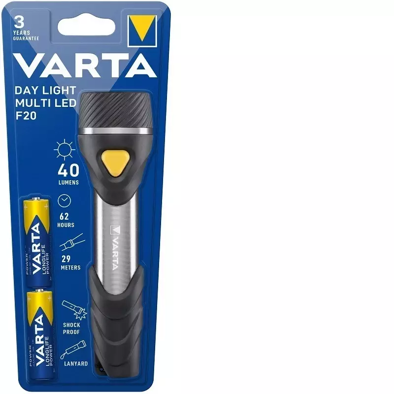 Latarka Varta Day Light Multi lED F20