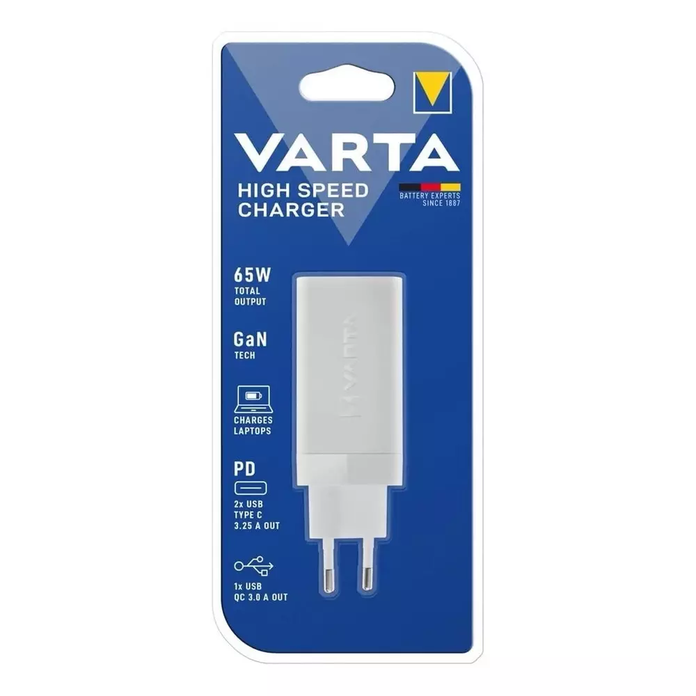 Ładowarka Varta High Speed Charger 65W