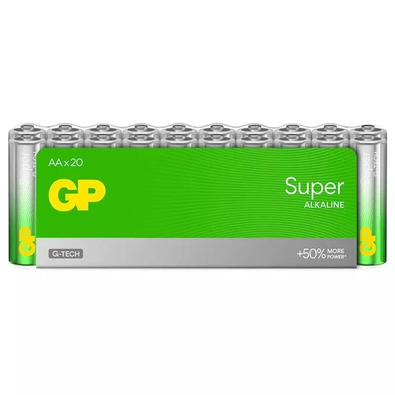 Bateria GP LR6 Super Alkaline /S20/ Shrink