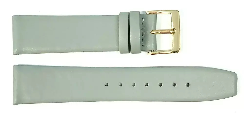 Pasek Chermond A132 Szary Klamra Złota 22mm
