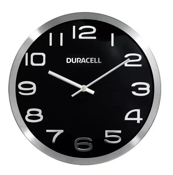 Zegar ścienny analogowy Duracell 9229 Ø 31