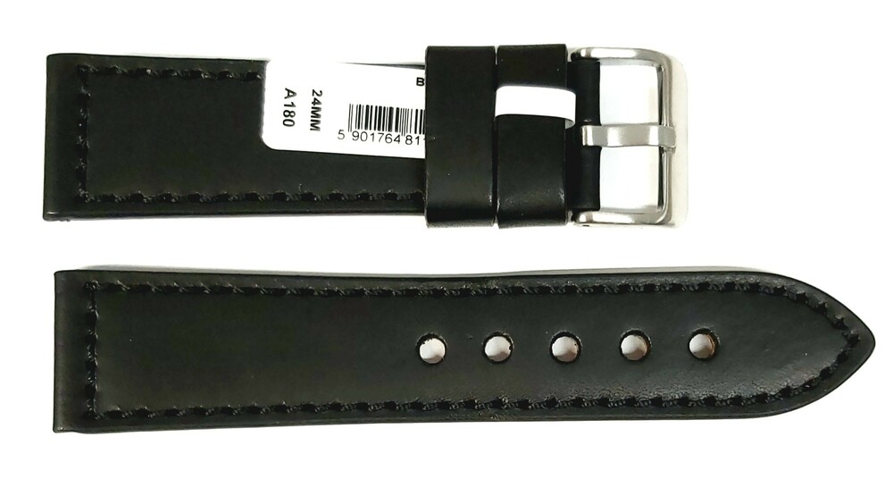 Pasek Chermond A180 CZARNY 22MM