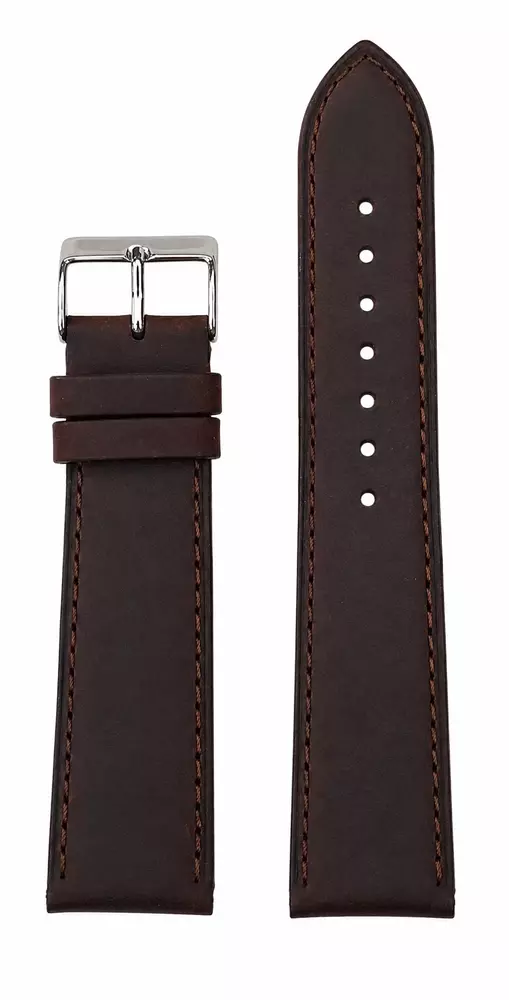 Pasek Chermond A261 22mm CIEMNO-BRĄZOWY