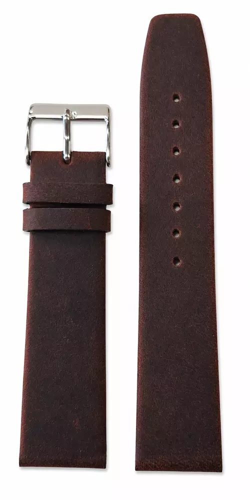 Pasek Chermond A262 22mm CIEMNO-BRĄZOWY