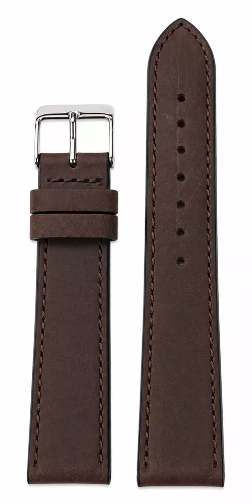 Pasek Chermond A263 22mm CIEMNO-BRĄZOWY