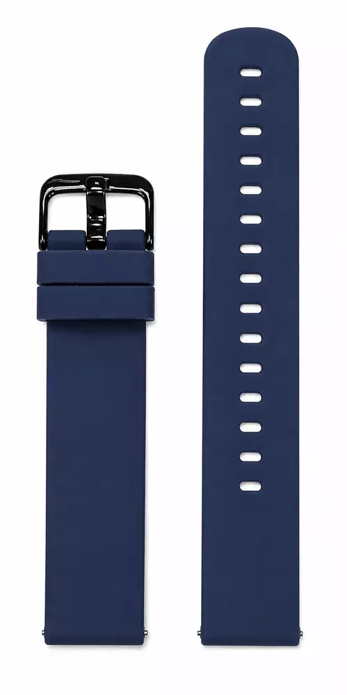 Pasek Chermond A301R Silikon 22mm granatowy