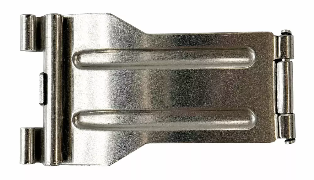 Zamek Lux do bransolety srebrny 18mm