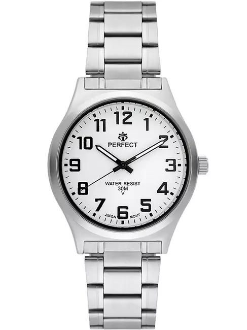Zegarek Kwarcowy PERFECT R54-01 metal standard