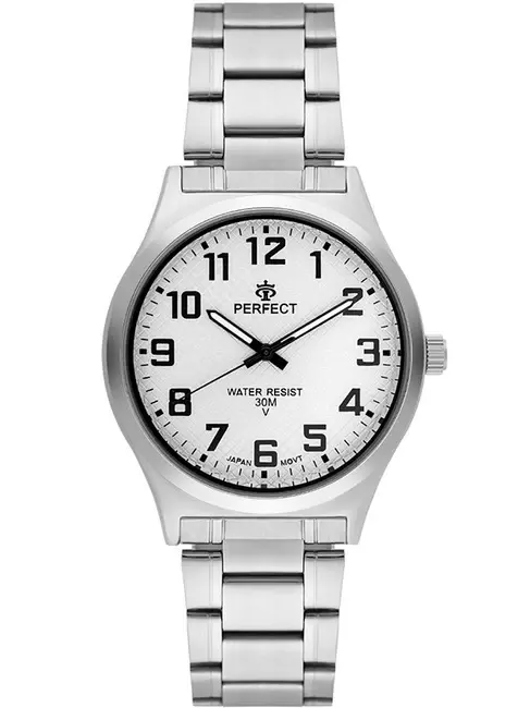 Zegarek Kwarcowy PERFECT R54-03 metal standard