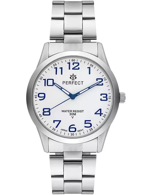 Zegarek Kwarcowy PERFECT R60-03 metal standard
