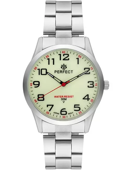 Zegarek Kwarcowy PERFECT R60-05 metal standard