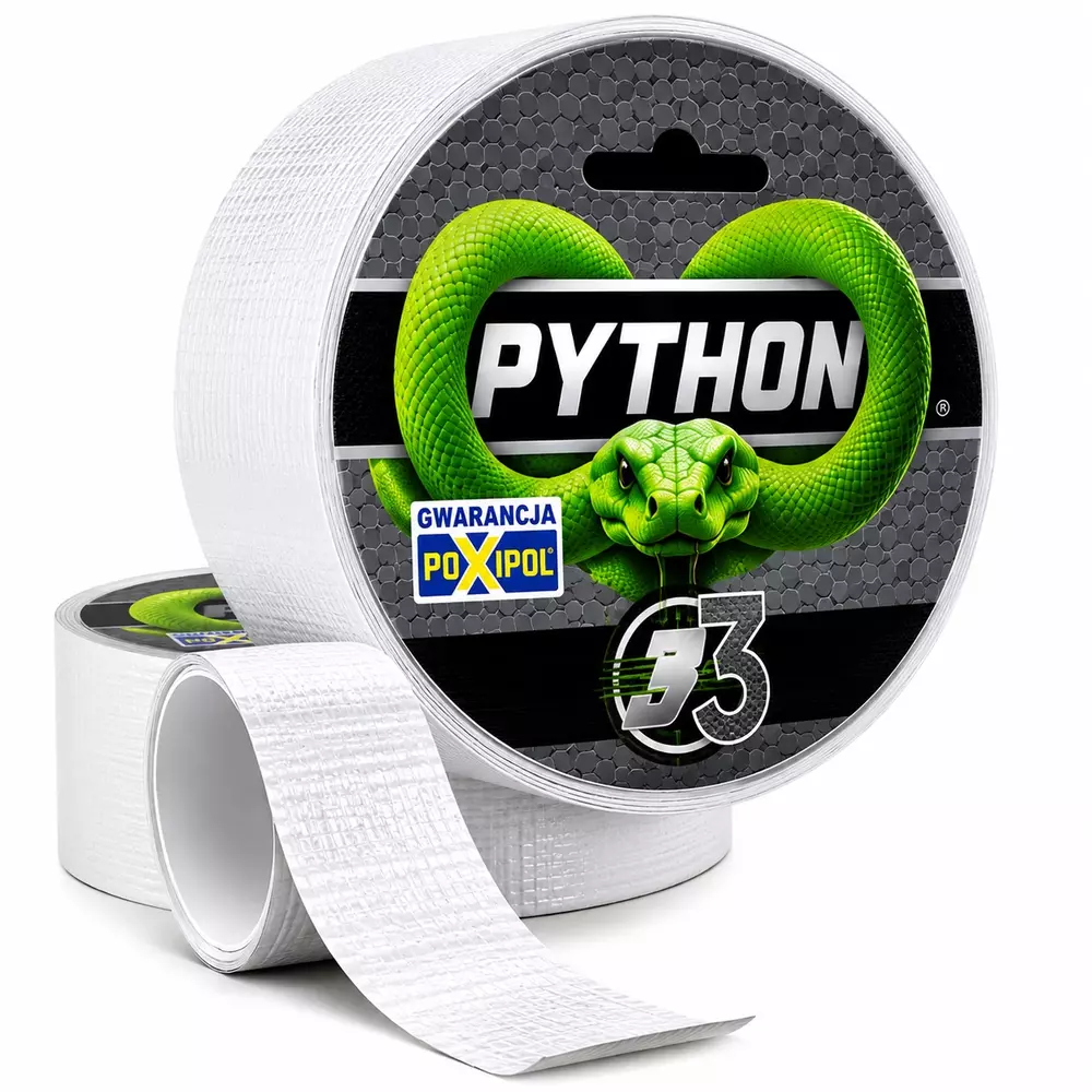 Taśma Python biała 48mm x 9m