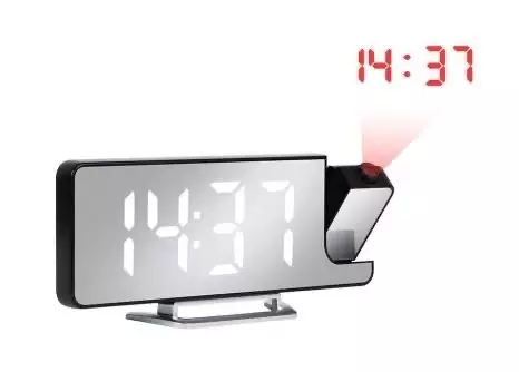LXMR1623 - Zegar elektroniczny LED, cyfrowy z projektorem laserowym