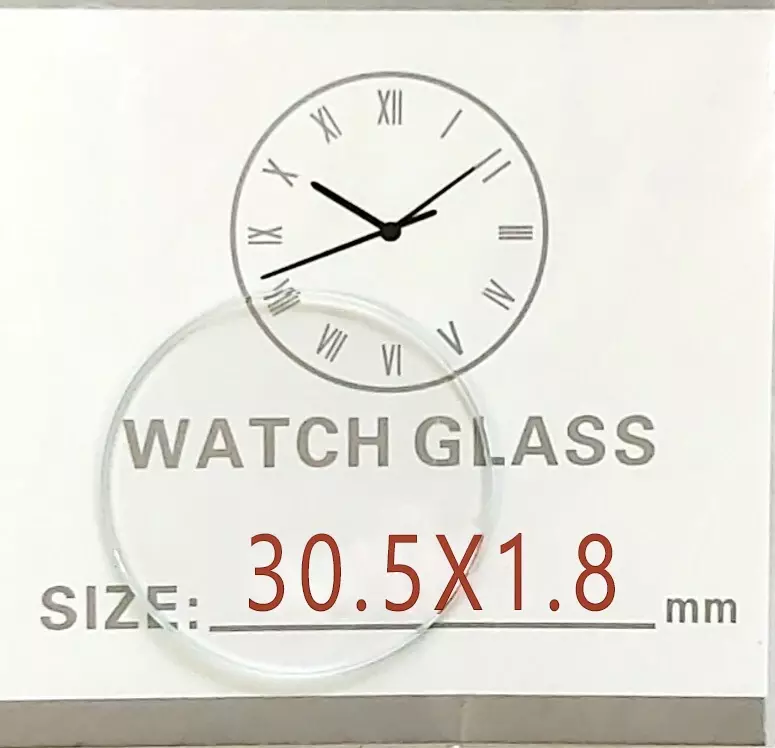 Szkło do zegarka 1.8 30.5