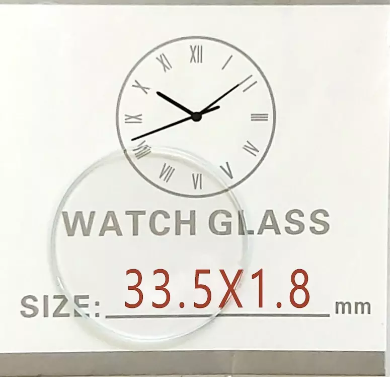 Szkło do zegarka 1.8 33.5