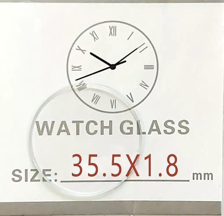 Szkło do zegarka 1.8 35.5