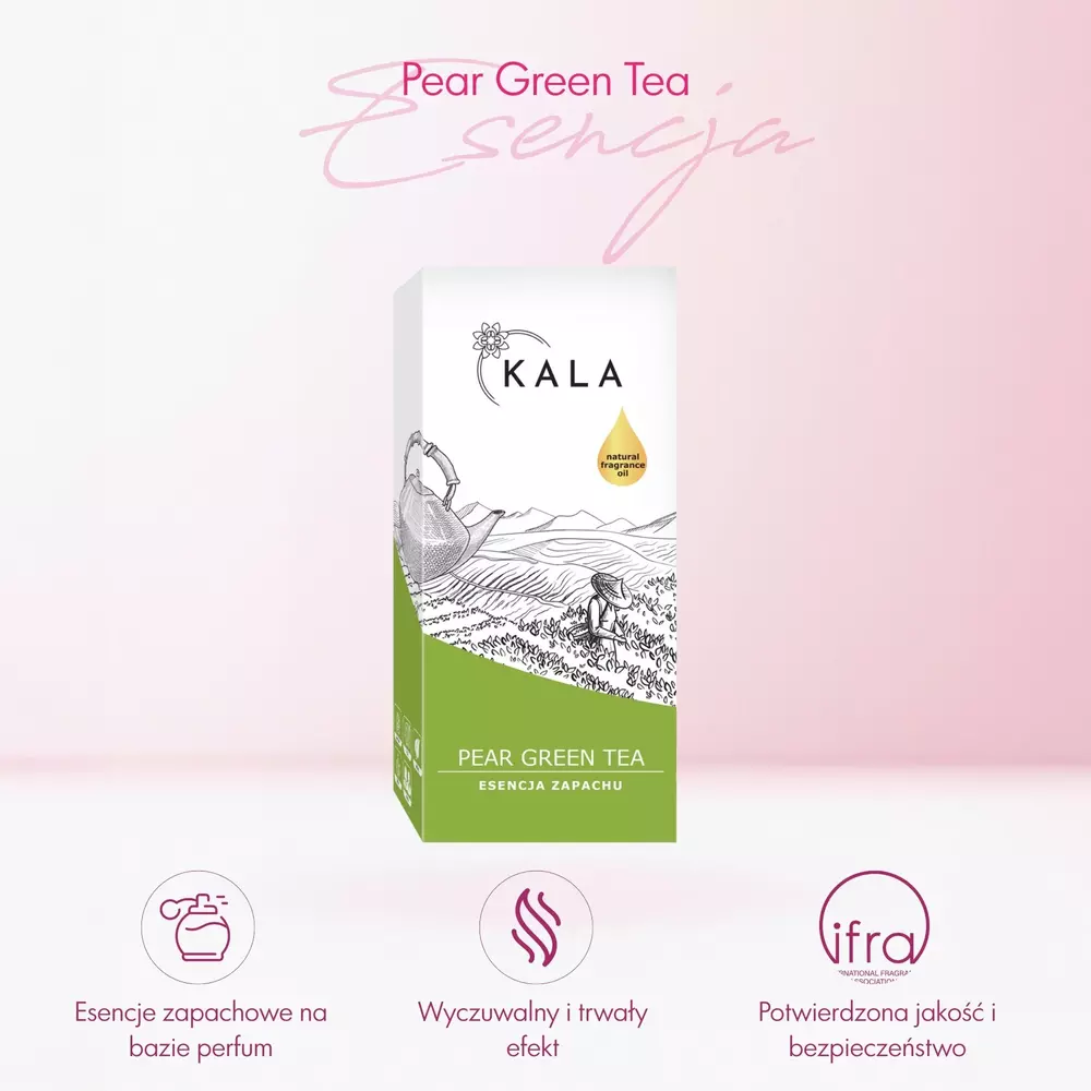 ESENCJA/WKŁAD iFRESH ZIELONA HERBATA Z GRUSZ 10ML