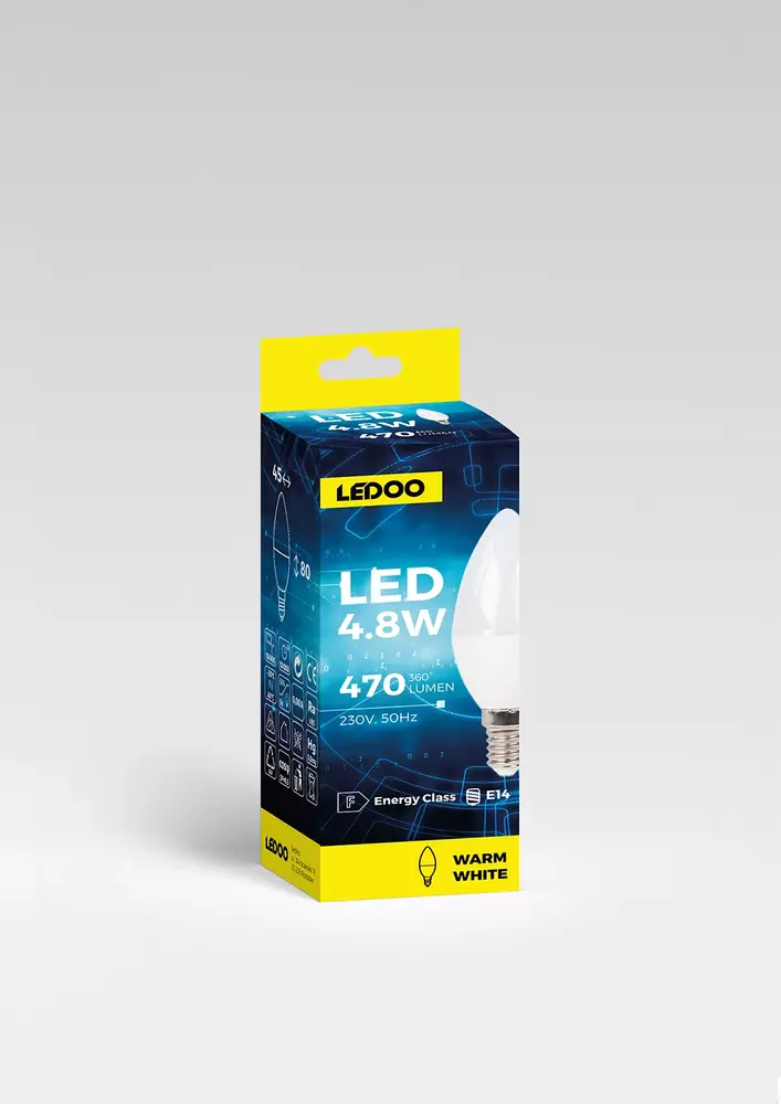 Żarówka Ledoo SW 4.8W E14