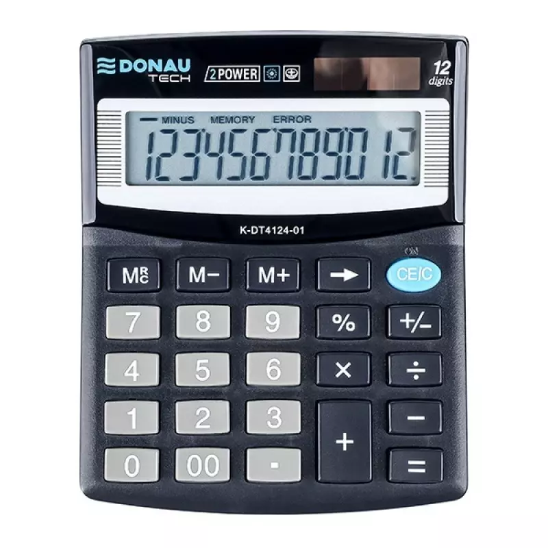 Kalkulator Donau Tech K-DT4124 czarny