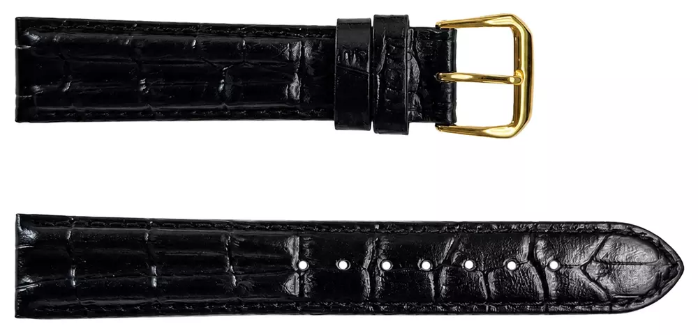 Pasek Vera Pelle 102 18mm czarny