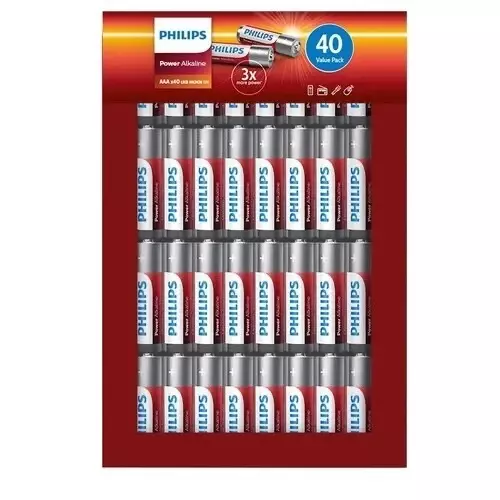 Bateria Philips LR3 40PK Power Alkaline