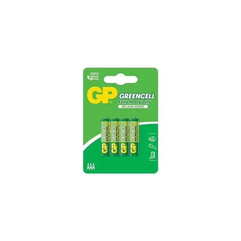 Bateria GP R3 cynkowa Blister 4 Greencell