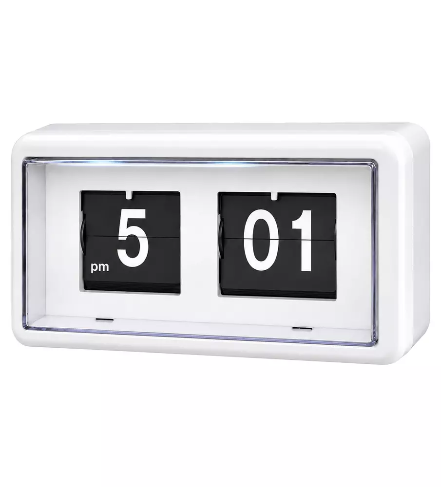 Budzik kwarcowy PF FC 17601 white