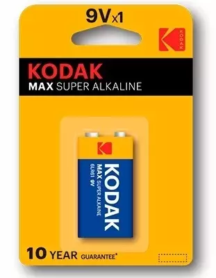 Bateria Kodak Max 9V 6LR61 B1