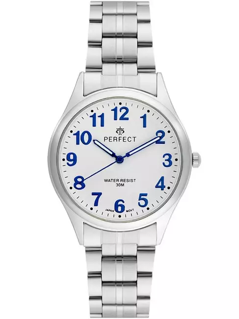 Zegarek Kwarcowy PERFECT R409D-03 Metal Standard Męski 