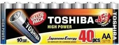 Bateria Toshiba LR6 HIGH POWER Multipack S40