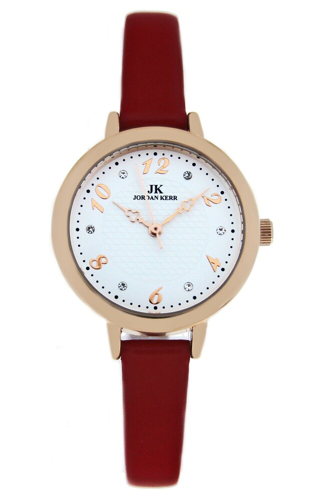 Zegarek Jordan Kerr 11799 IPRG czerwony pasek 1