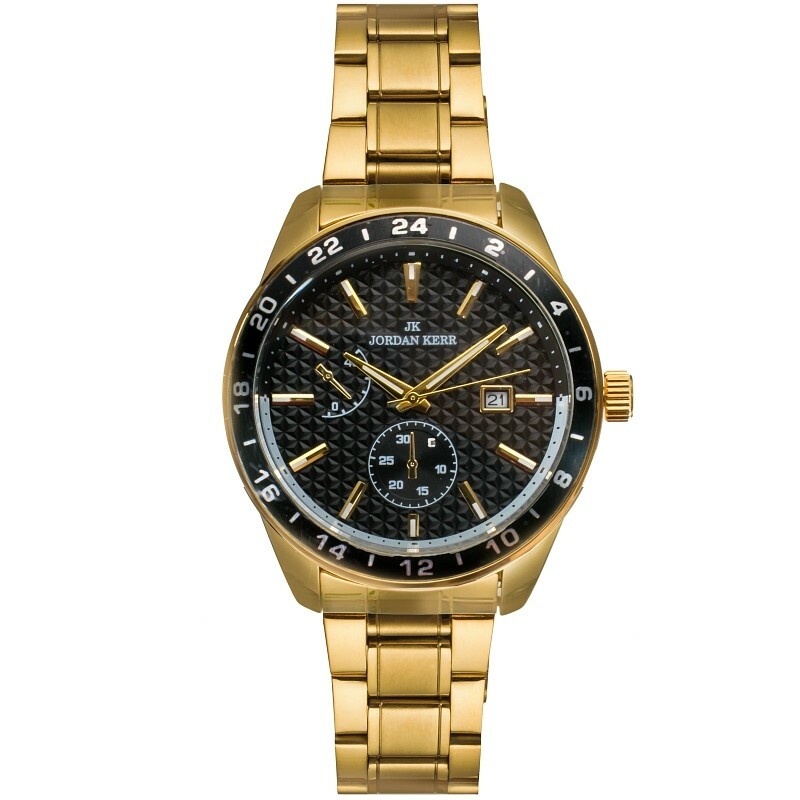 Zegarek Jordan Kerr L1054 IPG TARCZA BLACK