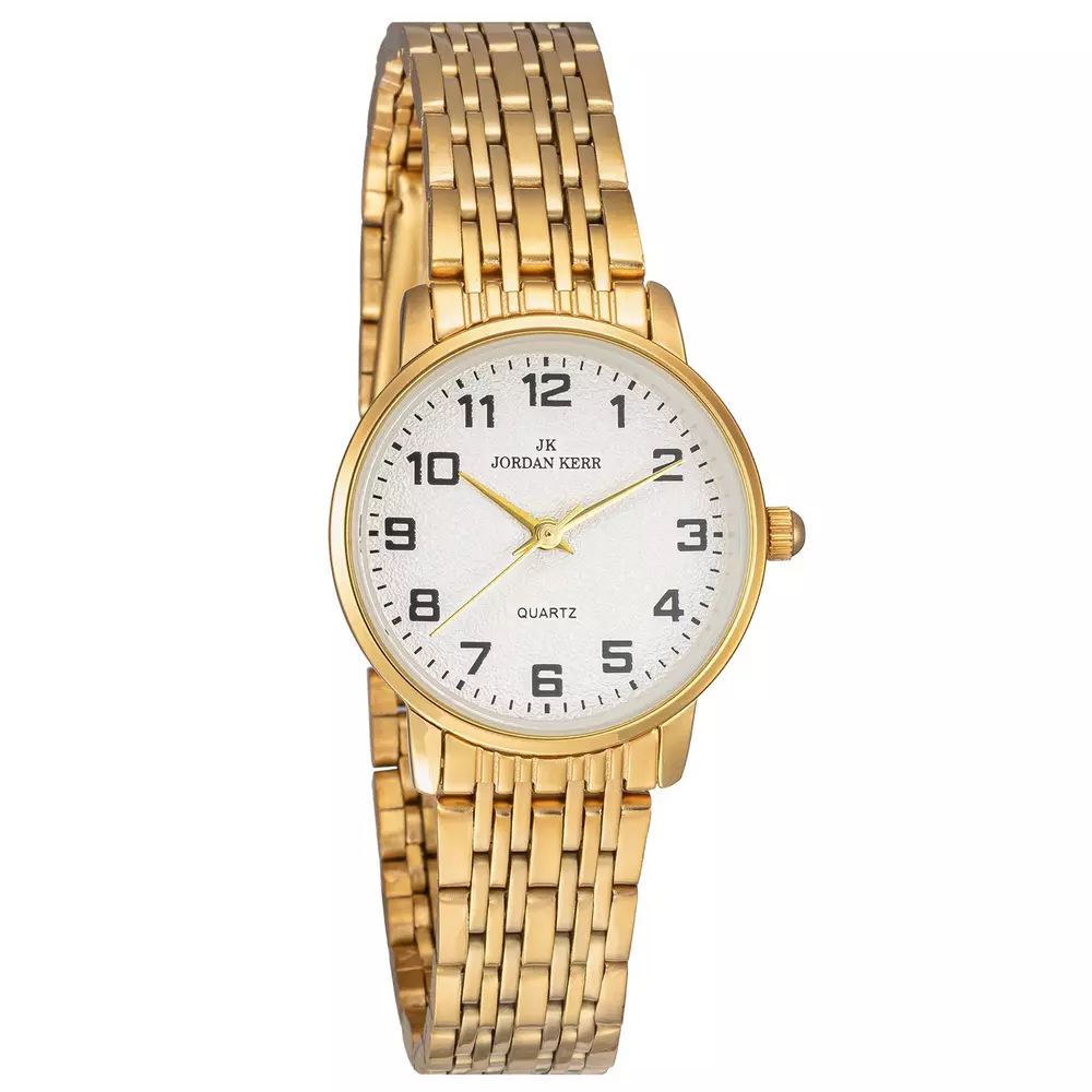 Zegarek JORDAN KEER  L1060 IPG TARCZA CYFRA WSKAZÓWKI GOLD