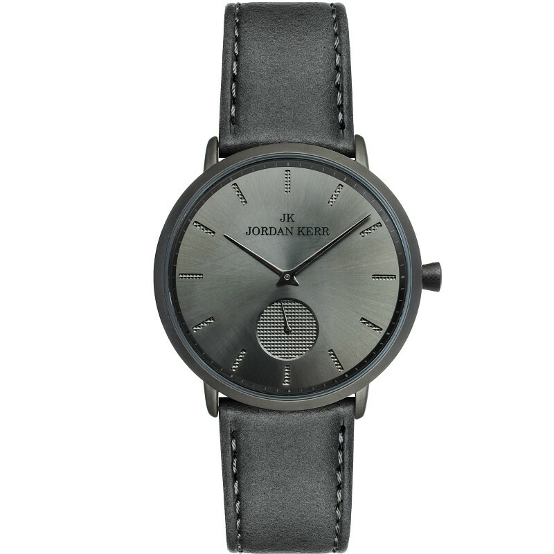 Zegarek Jordan Kerr G3027 IPRG brązowy pasek