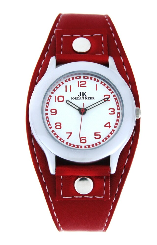 Zegarek Jordan Kerr 1166B CZERWONY PASEK