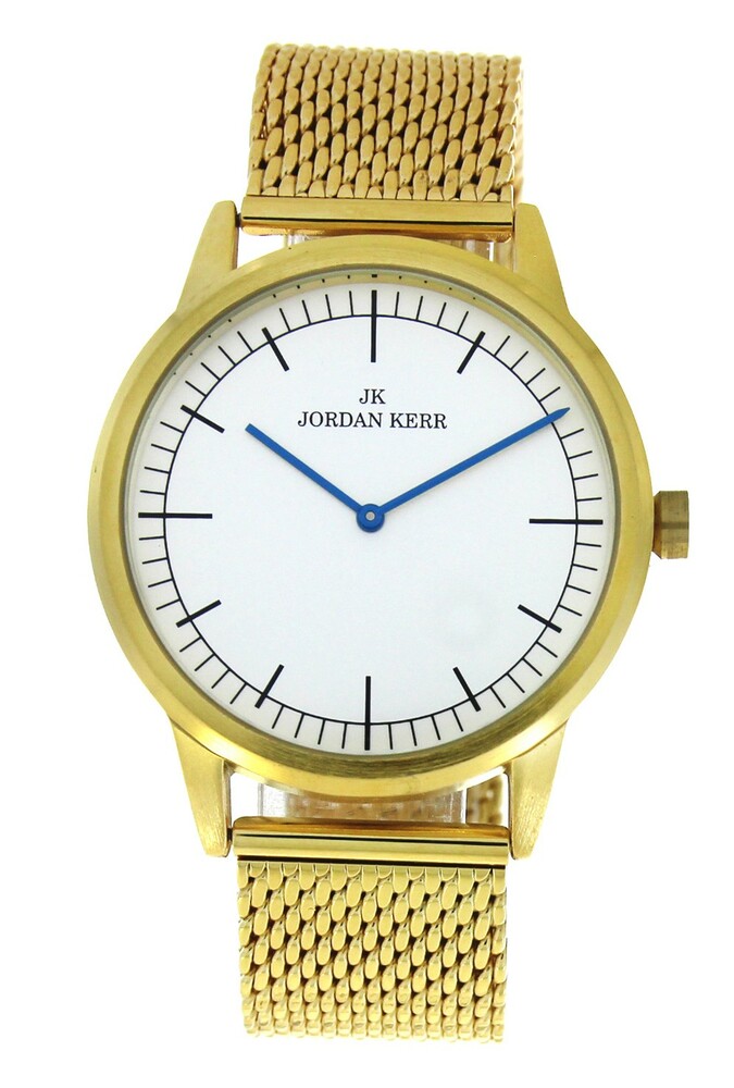 Zegarek Jordan Kerr AW390 IPG SREBRNA TARCZA