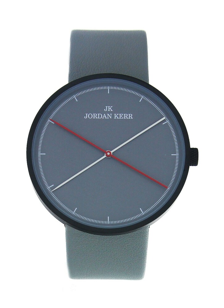 Zegarek Jordan Kerr PW758 IPBlack SZARY PASEK
