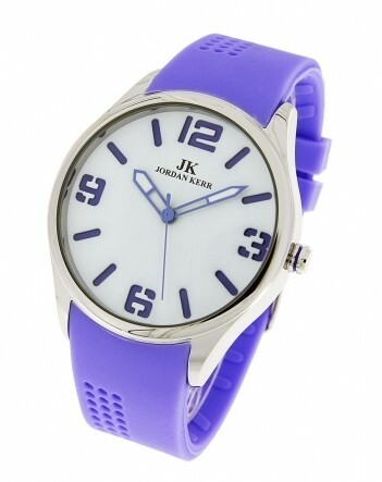 Zegarek Jordan Kerr W1118 fioletowy pasek