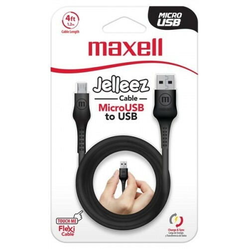 Kabel Maxell USB Jelleez Micro USB czarny