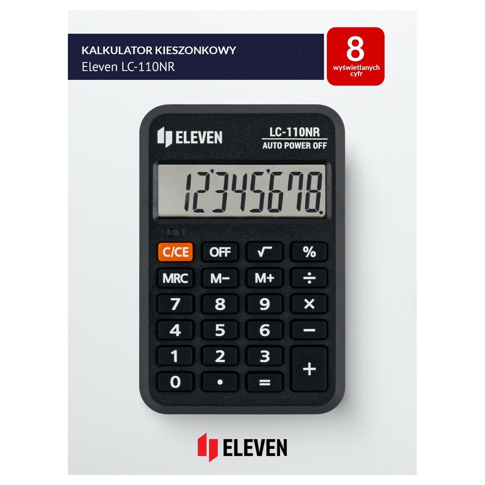 Kalkulator ELEVEN LC 110NR