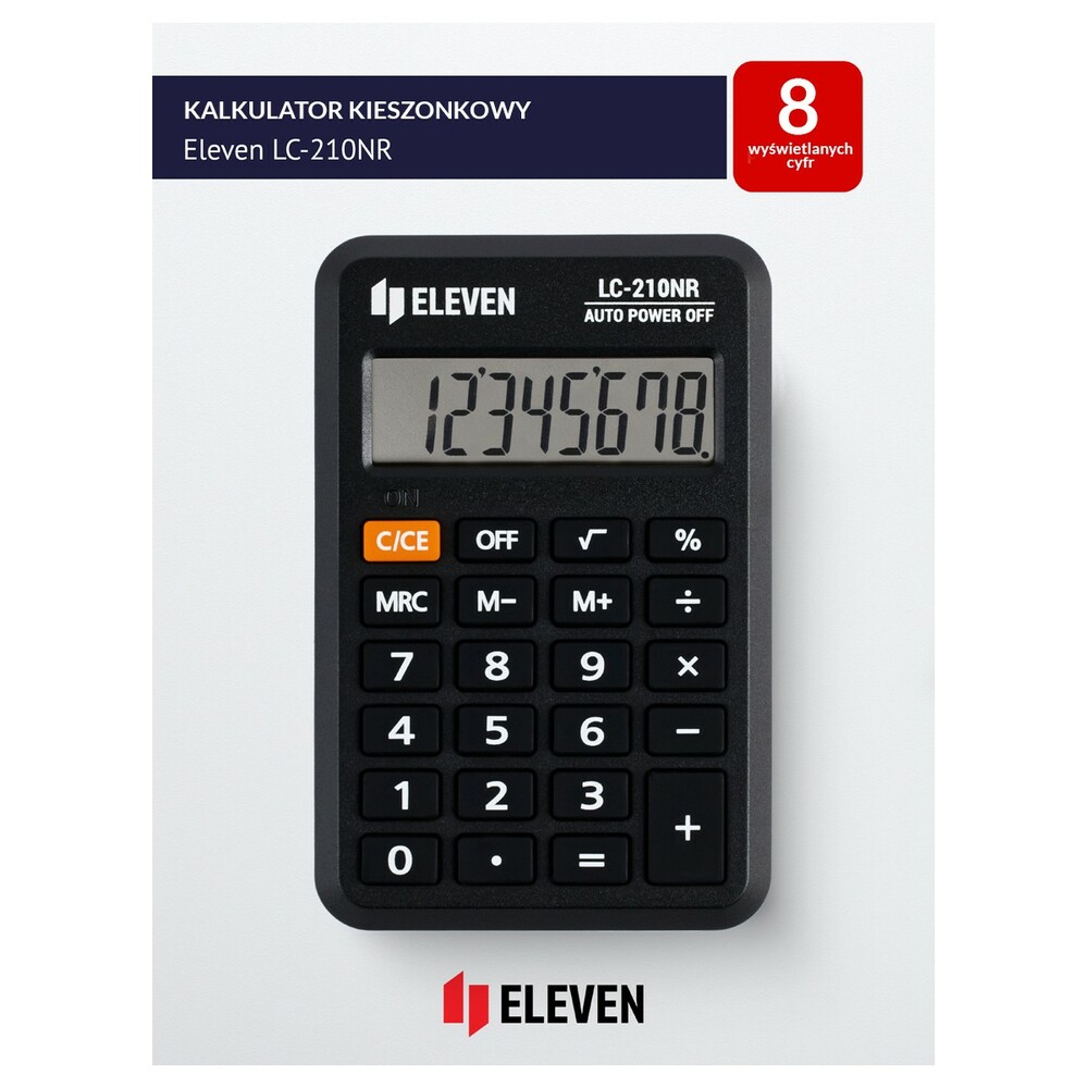 Kalkulator ELEVEN LC 210NR