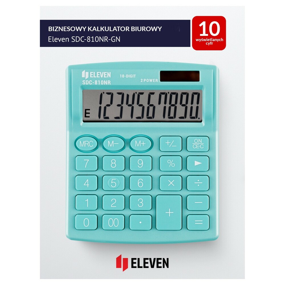 Kalkulator ELEVEN SDC 810NRGNE