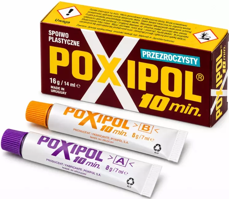 Klej POXIPOL przeżroczysty 14ml