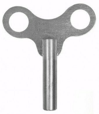 Klucz do zegarów mechanicznych krajowy rozmiar 4.00 mm w kolorze srebrnym