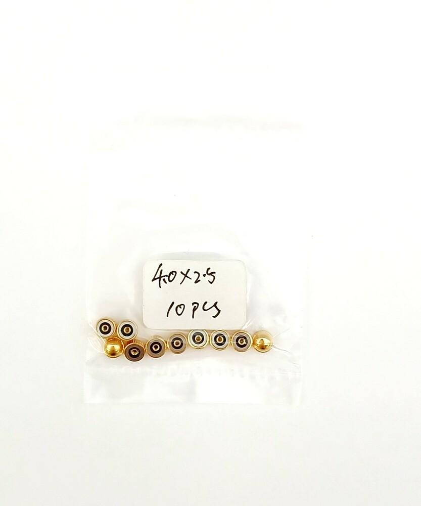 Koronki do zegarka GOLD 3,5X2,5 10szt.