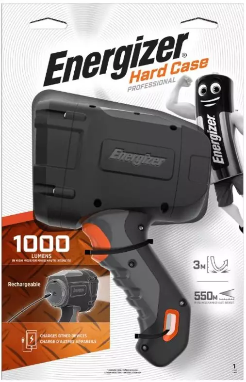 Latarka Energizer LP01761 HARD CASE  Rechargeable 1000 LUMENS