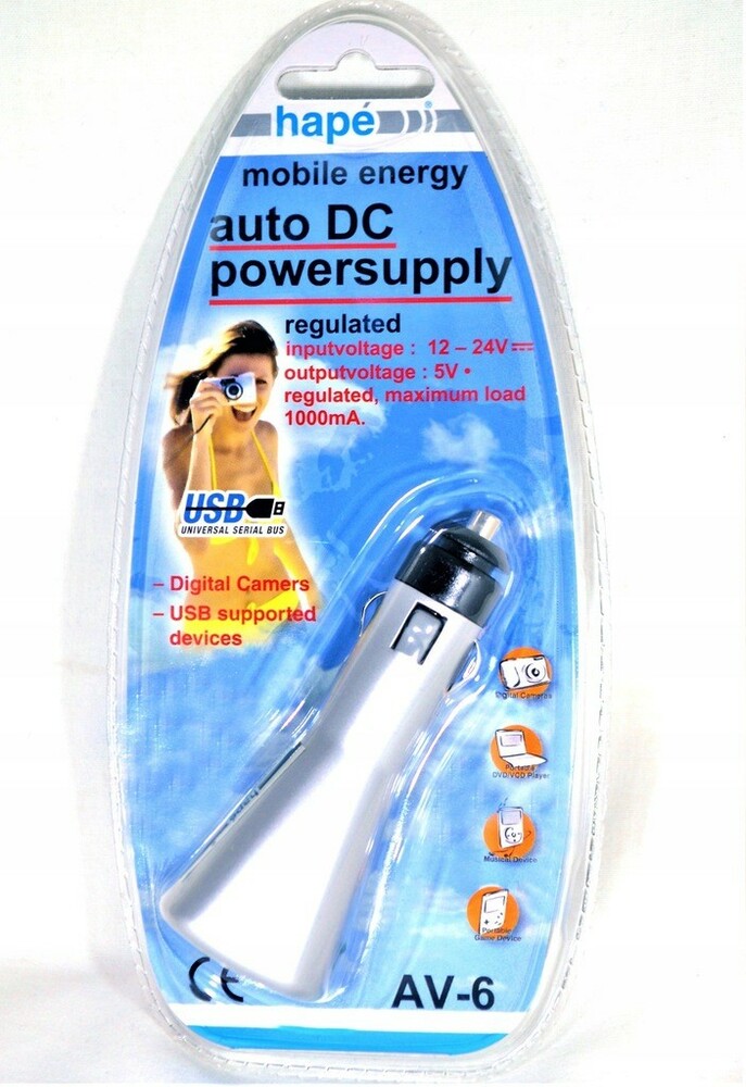 Ładowarka samochodowa hape 5383 USB