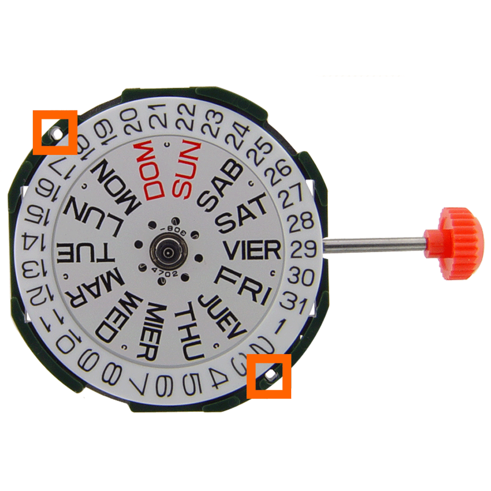 Mechanizm Miyota 2105