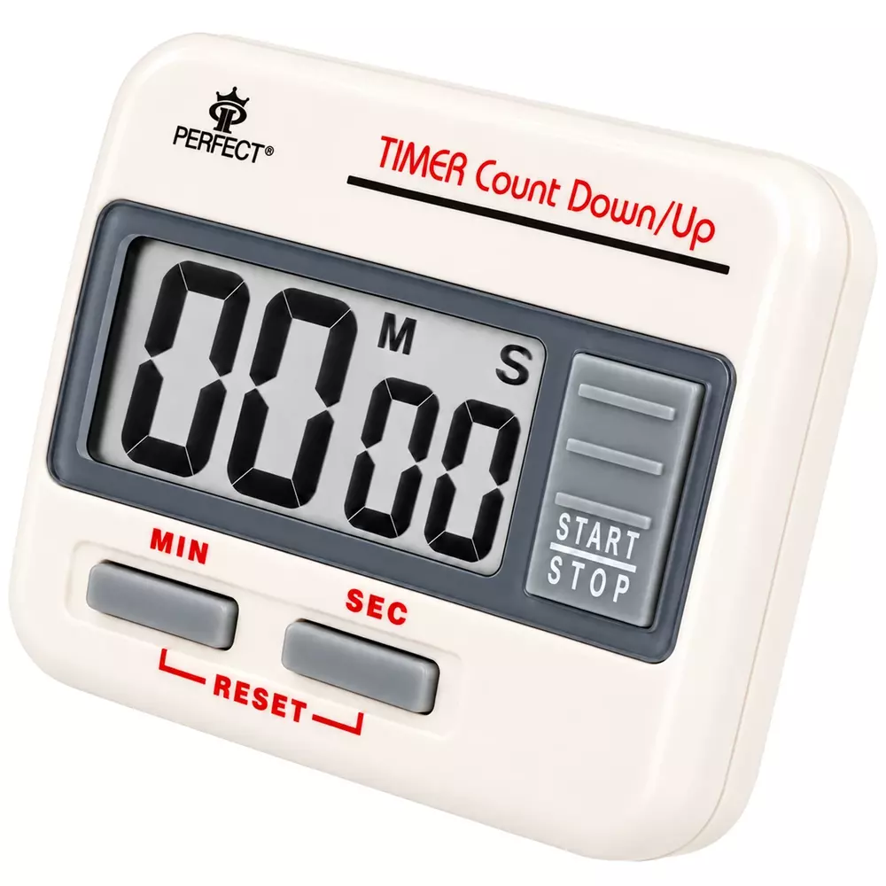 Minutnik LCD Perfect TM 86A IVORY